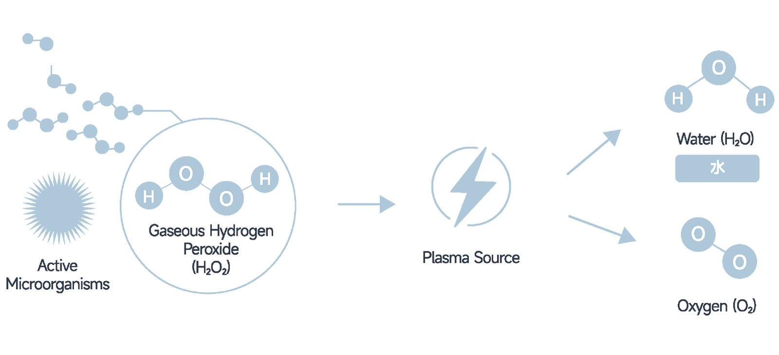 Low Temperature Hydrogen Peroxide Plasma Sterilizer