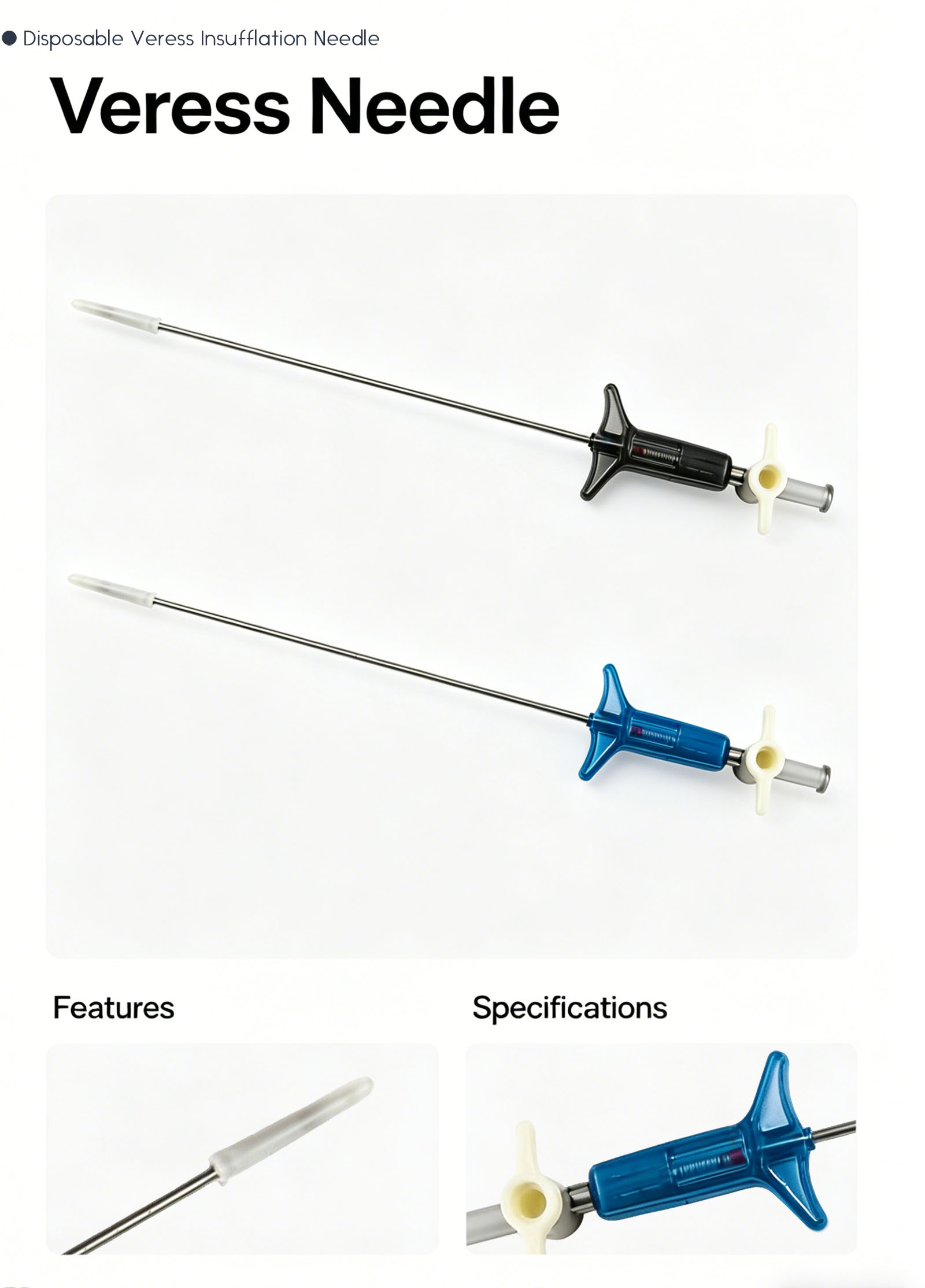 Disposable Veress Insufflation Needle
