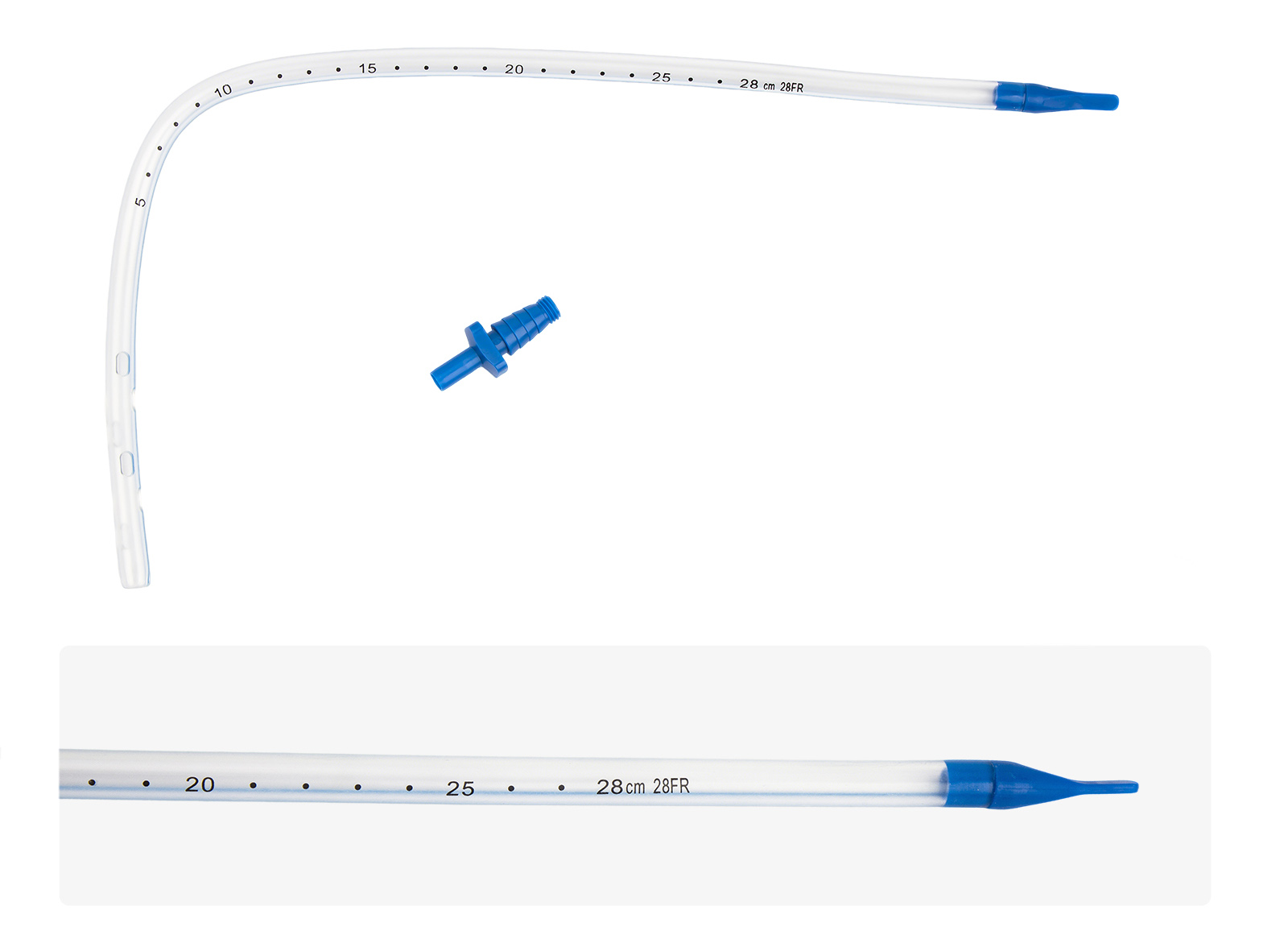 Pigtail drainage catheter Internal External