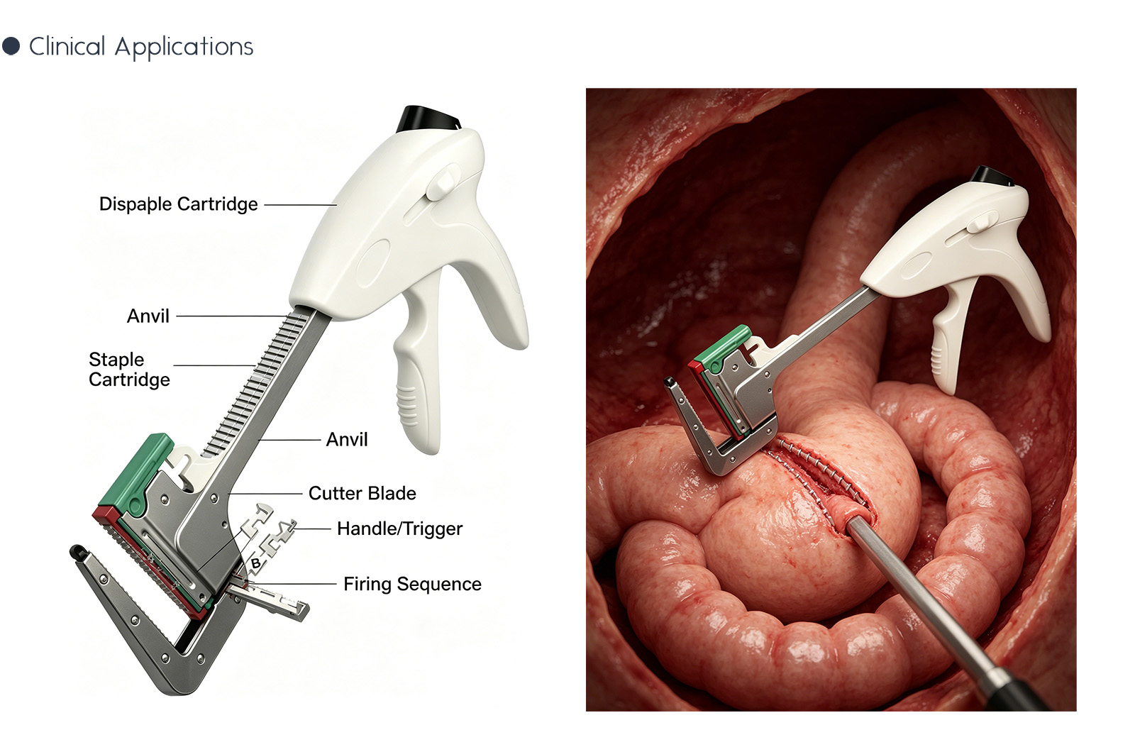 Disposable Linear Stapler and its Auxiliary
