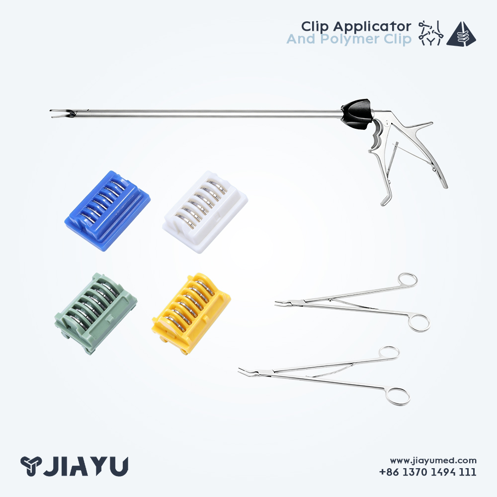Titanium Clip Applicator and titanium Clips 10mm Titanium Clip Applicator and titanium Clips 10mm