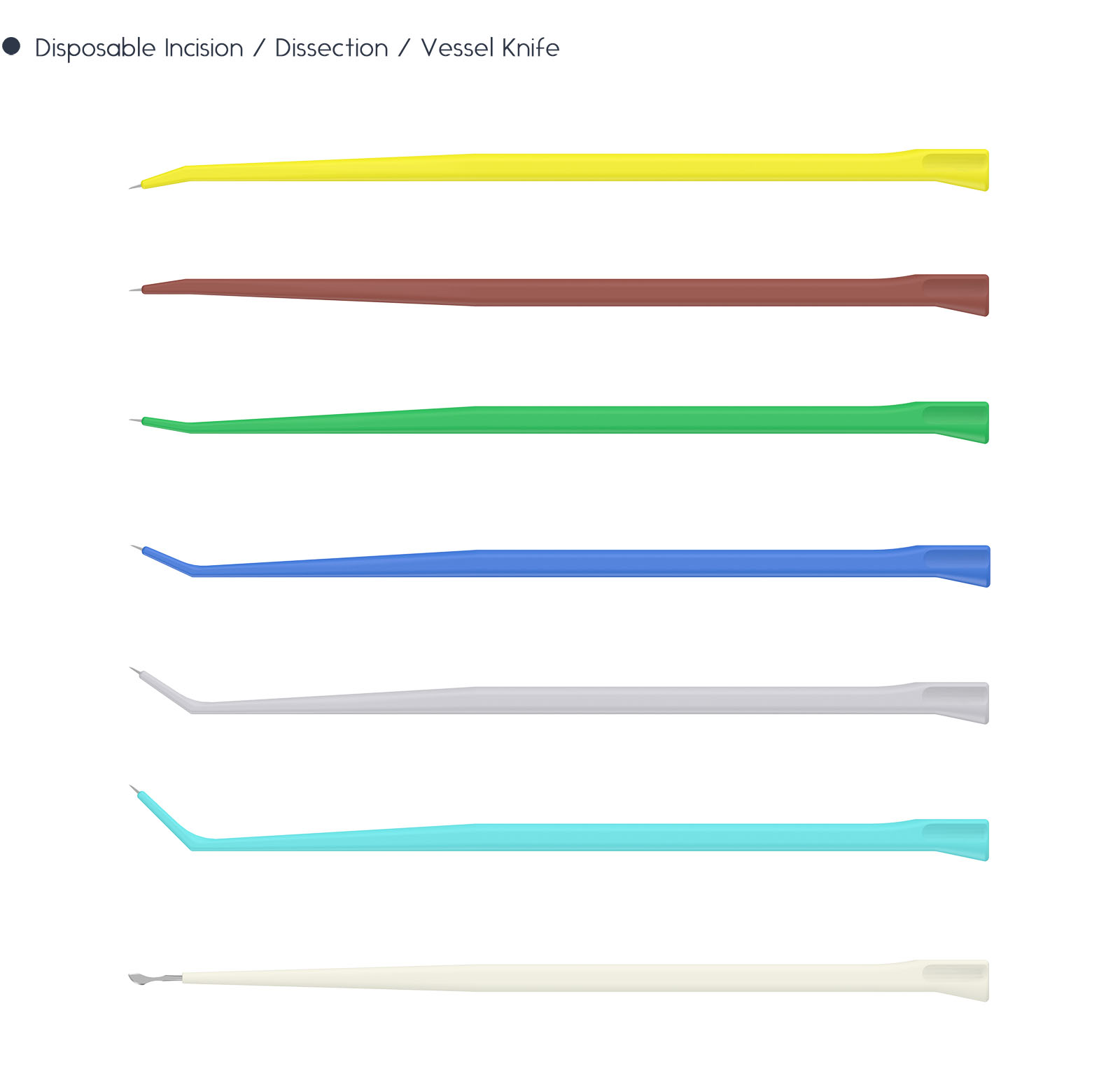 Disposable Incision - Dissection - Vessel Knife