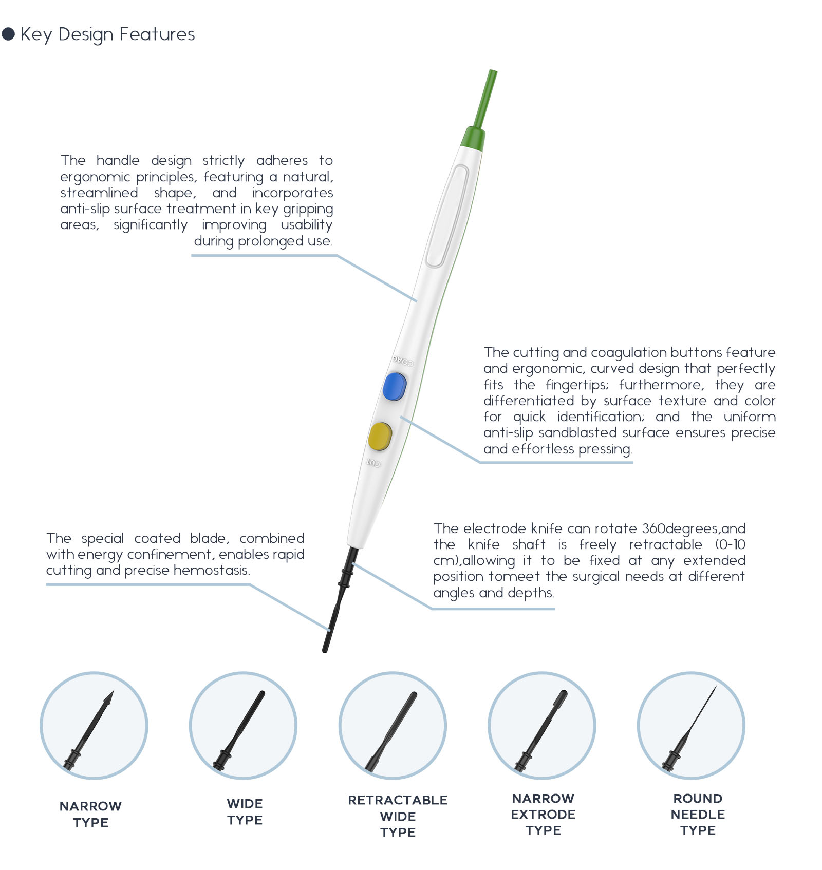 Disposable Plasma Surgical Electrode