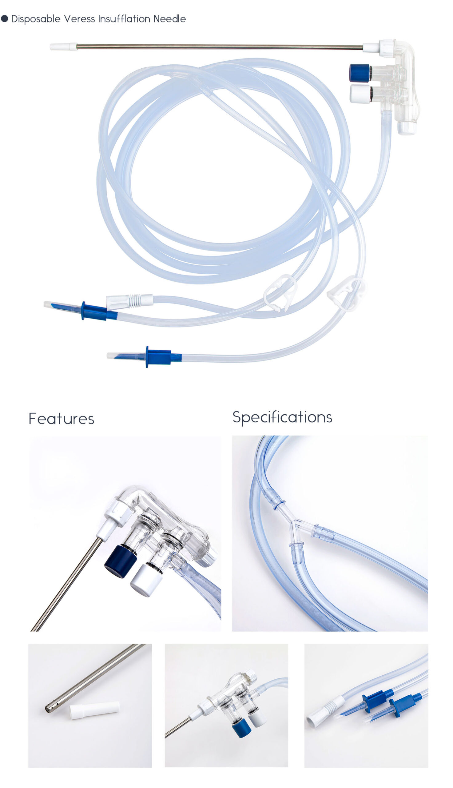 Irrigation and suction catheter in endoscopic surgery - Pistol Type