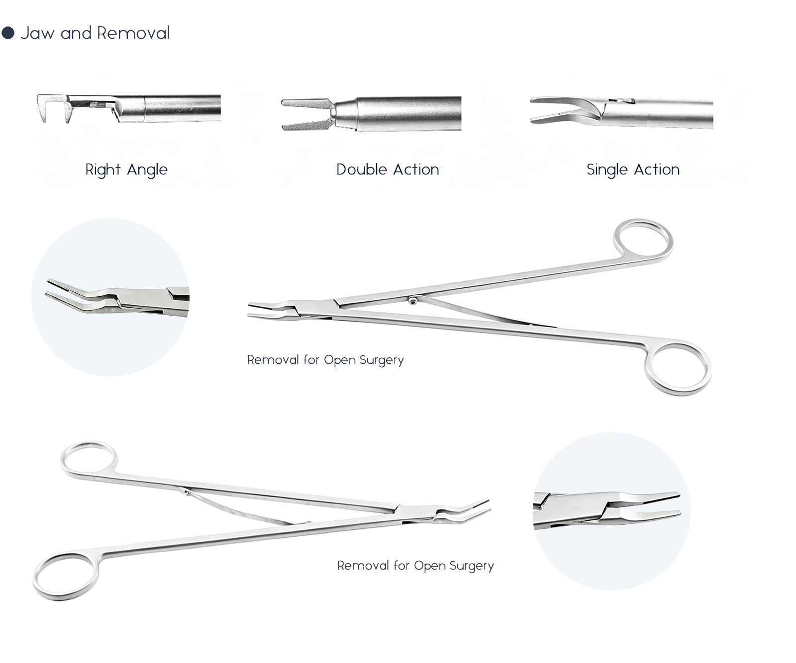 Titanium Clip Applicator and titanium Clips 10mm