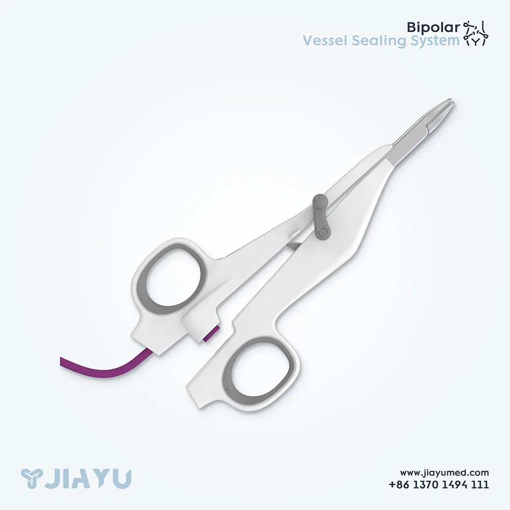 Disposable Maryland Jaw Sealer Divider with Curved Jaw Design for Vessel Sealing