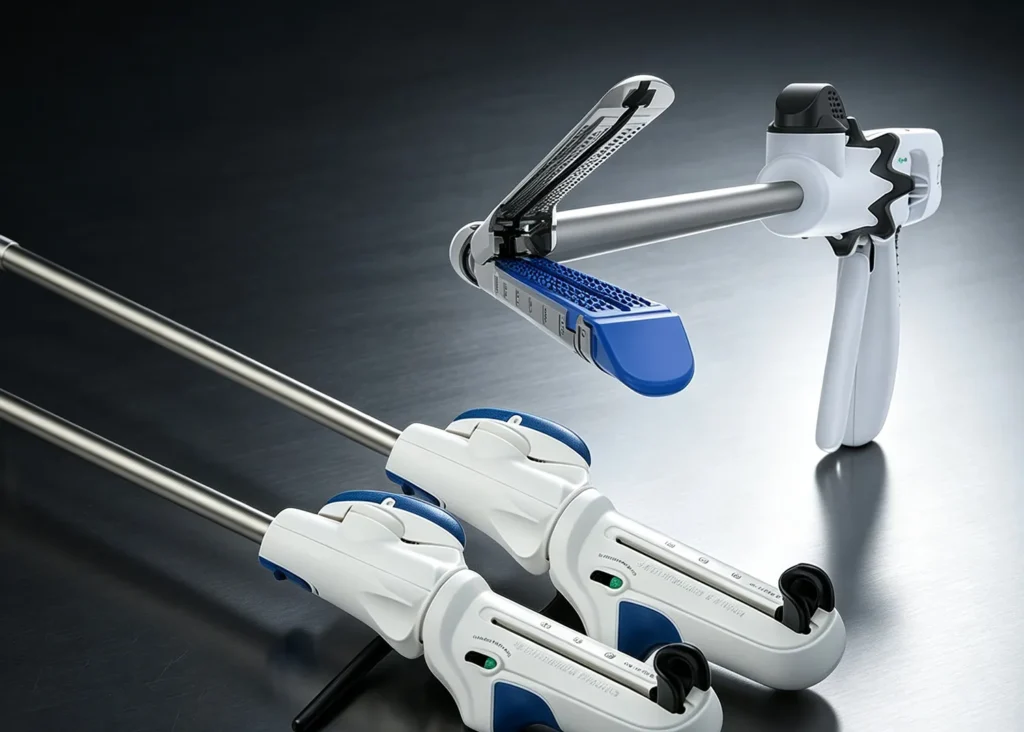 Bariatric stapling system with endoscopic linear cutter for minimally invasive surgery