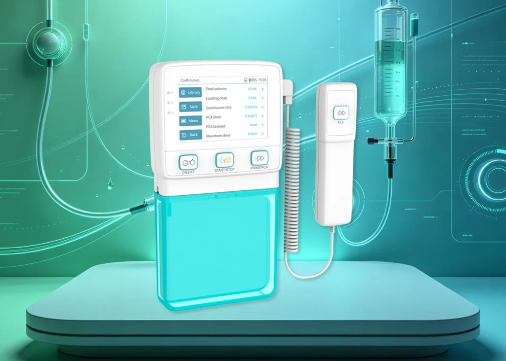 Controlled infusion technology enabling accurate medication delivery in clinical care