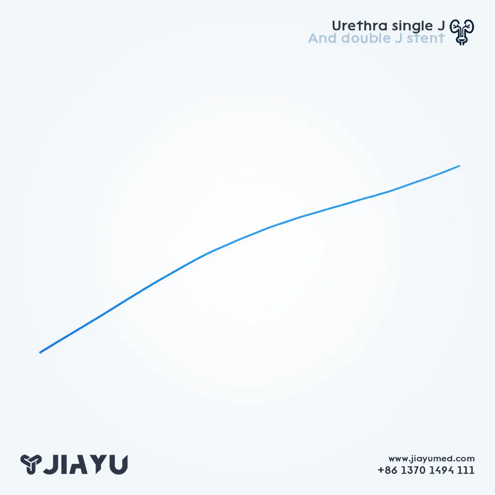 Guidewire component included in Double J Ureteral Stent Set for ureteral placement