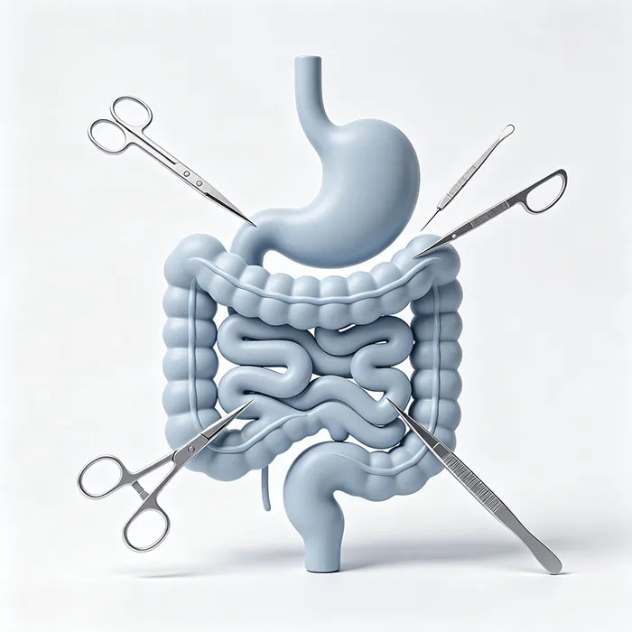 Open surgical instruments supporting gastrointestinal surgery procedures