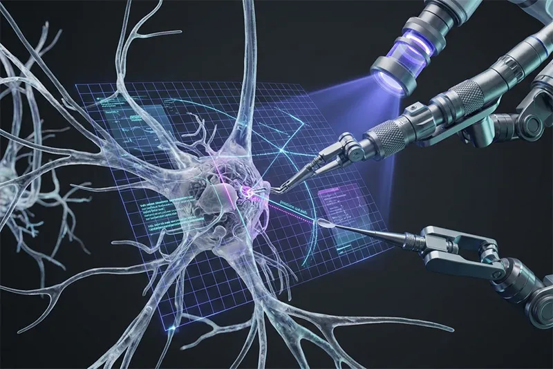 General neurosurgical procedure supported by precision surgical instruments