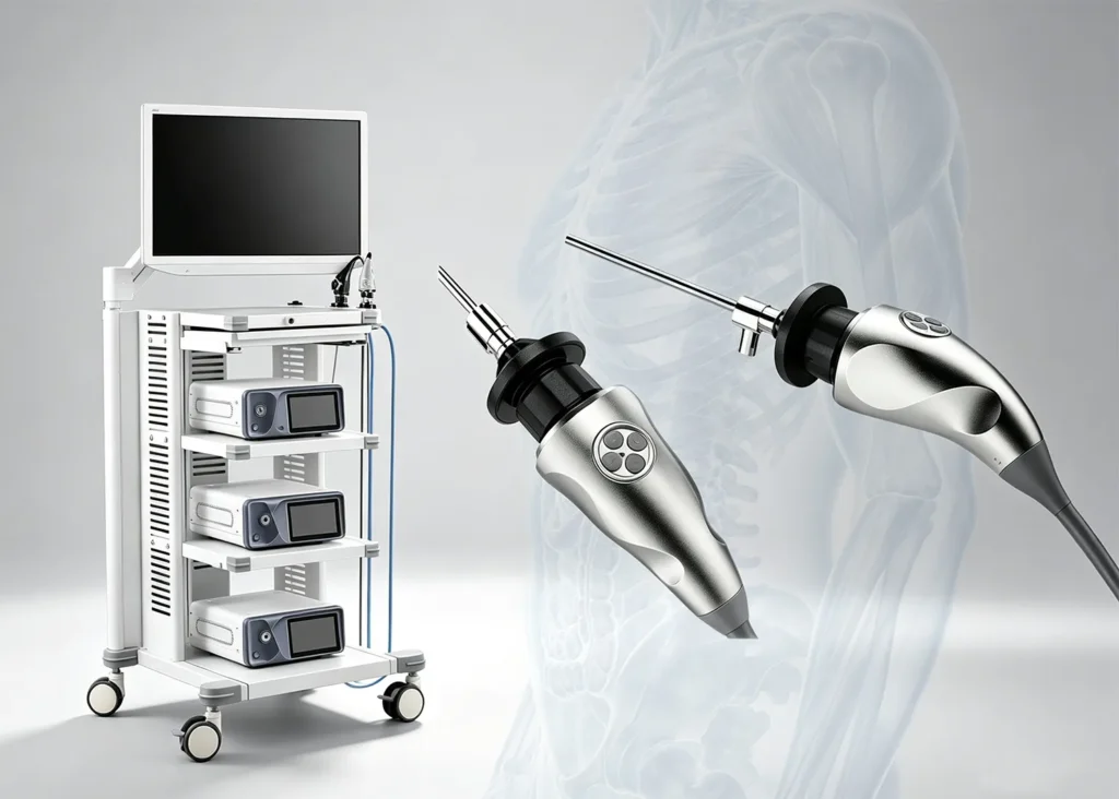 4K 3D fluorescence endoscopic camera system providing visualization for laparoscopic surgery