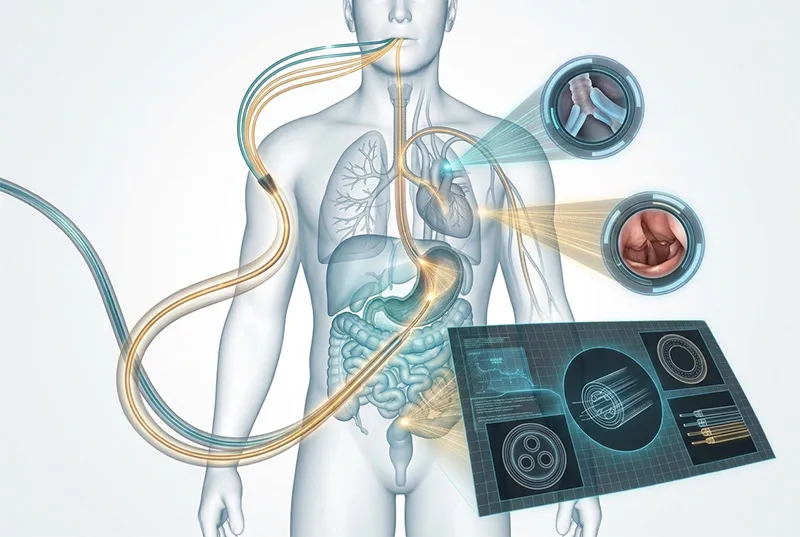 Minimally invasive surgical procedure supported by advanced endoscopic technology