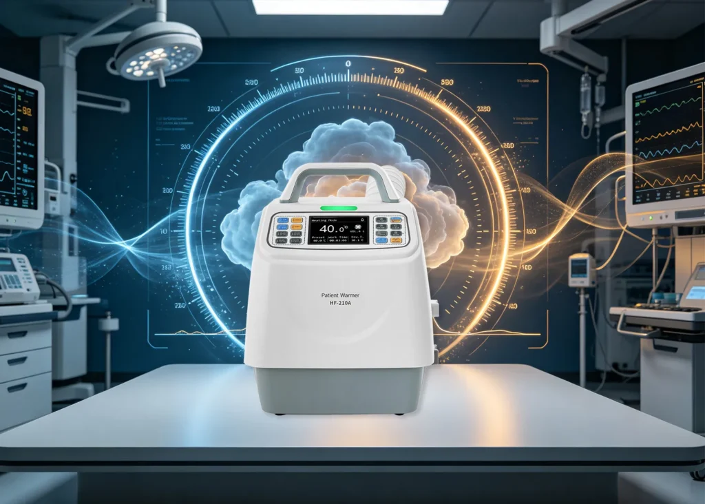Patient temperature management system designed for perioperative surgical care