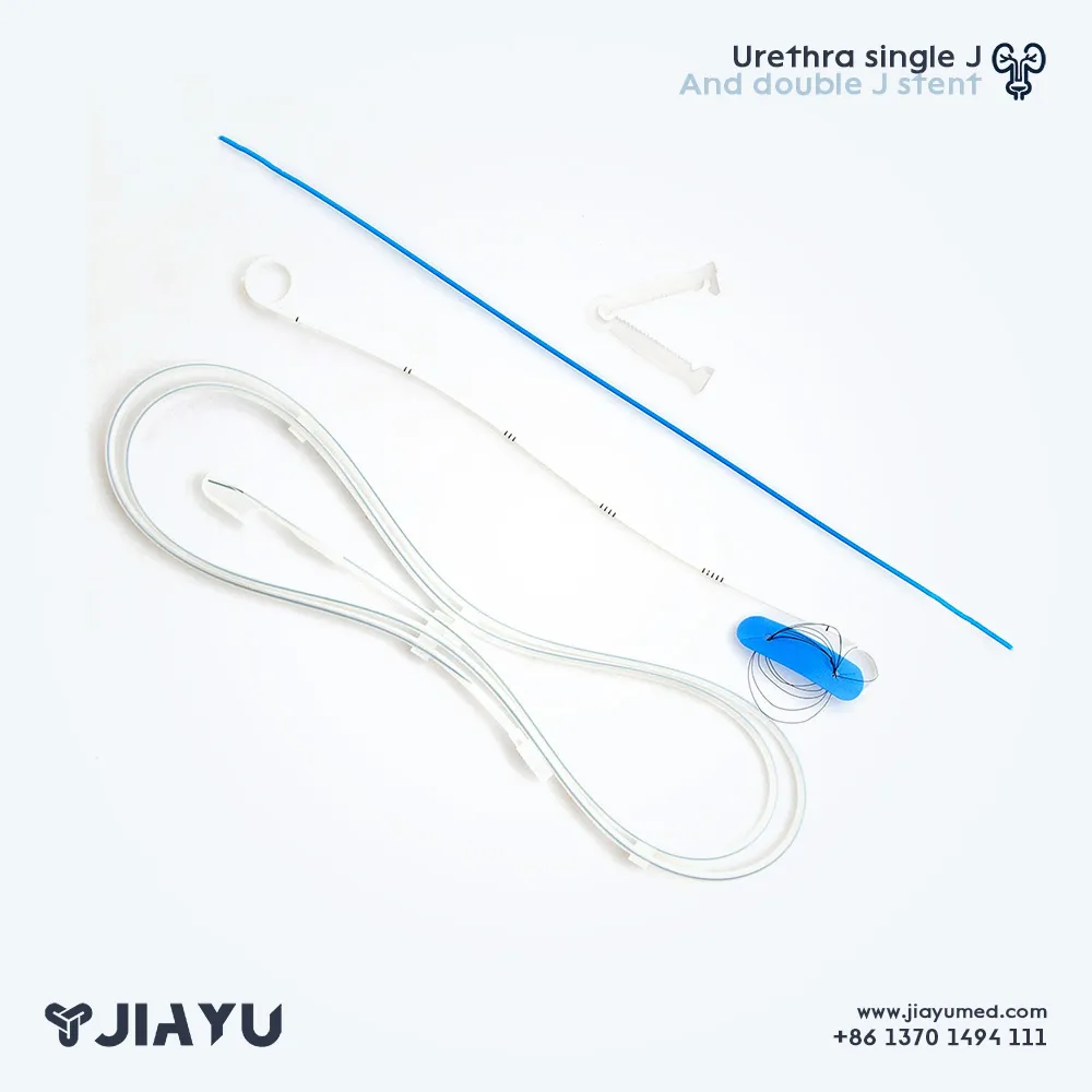 Single J and Double J Ureteral Stent Set with complete accessories